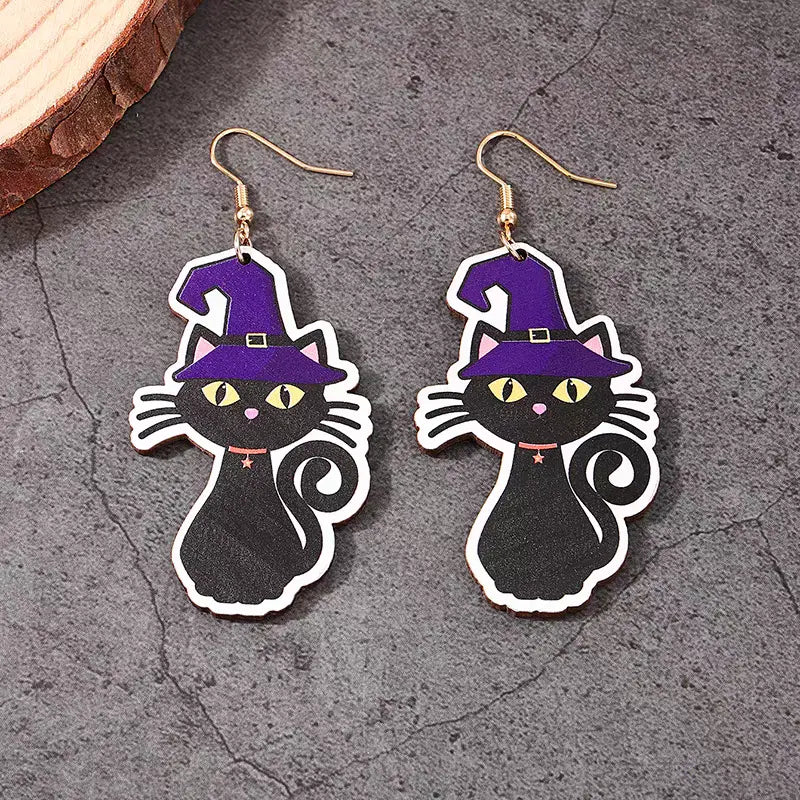 Fishhook Dangle Earrings-Blind Bags