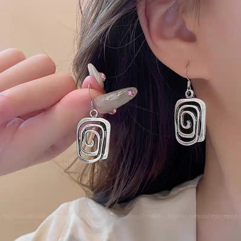 Fishhook Dangle Earrings-Blind Bags