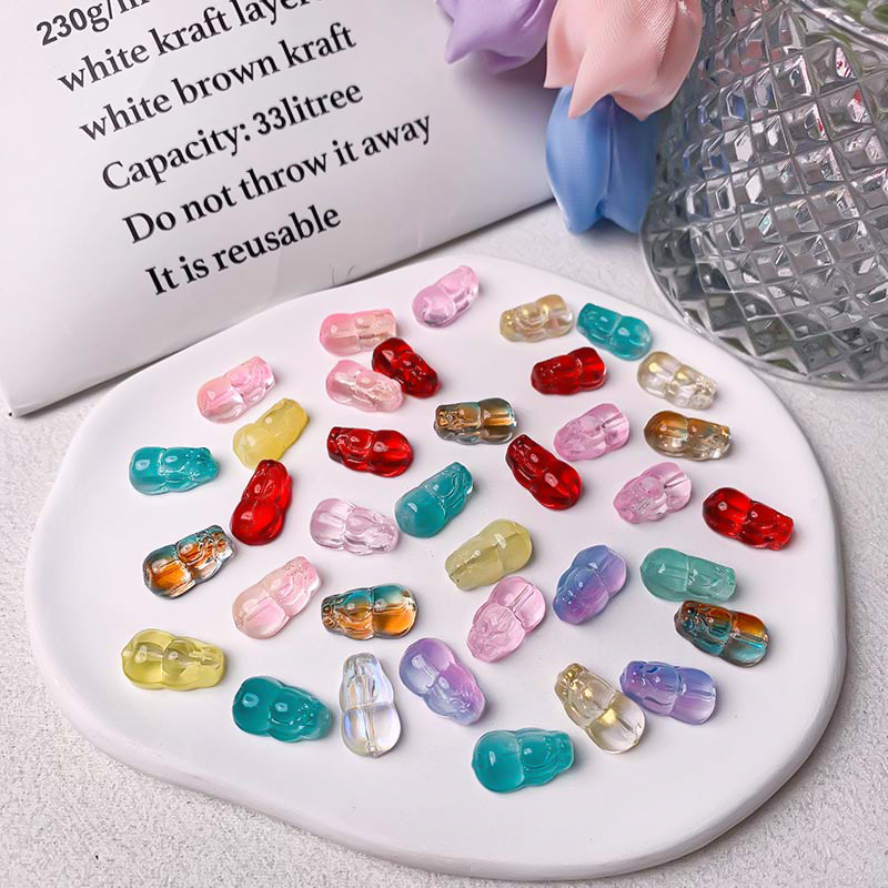 【Z149】Pair Matching Game - Pi Xiu Jelly Glass Beads Blind Bags