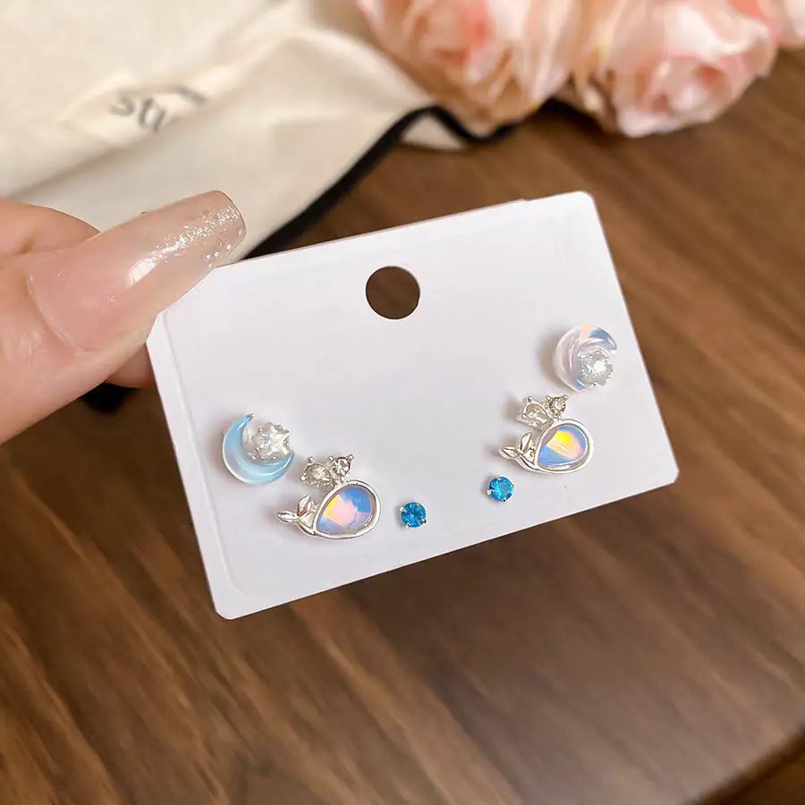 Shiny Studs Earrings- Blind Bag