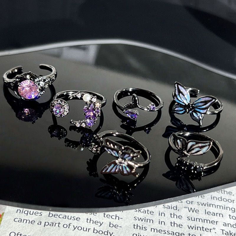 Colourful Adjustable Rings - Blind Bag
