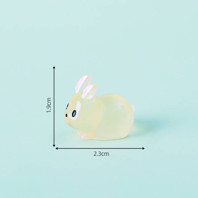 【A078】Luminous Chubby Rabbit (Color  Board)-Blind Bag Series