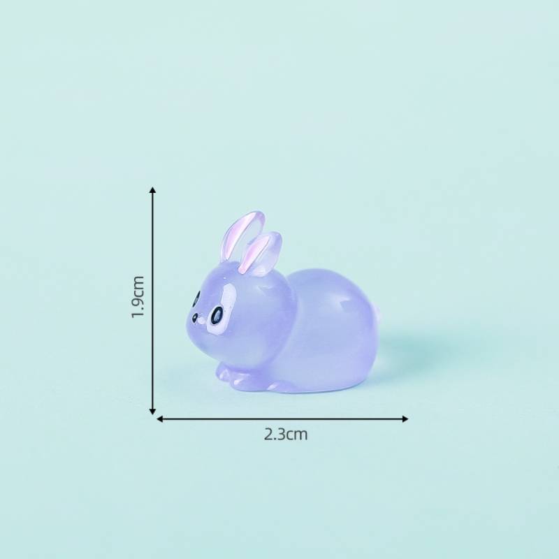 【A078】Luminous Chubby Rabbit (Color  Board)-Blind Bag Series