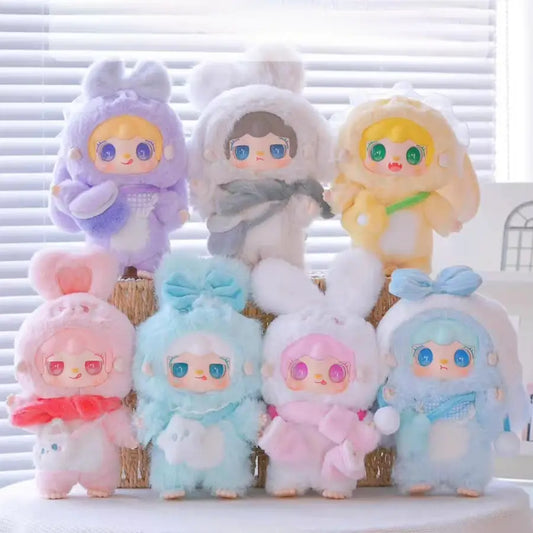 【Clearance】Yooki Three Generations Warm Bunny Plush Series Blind Box