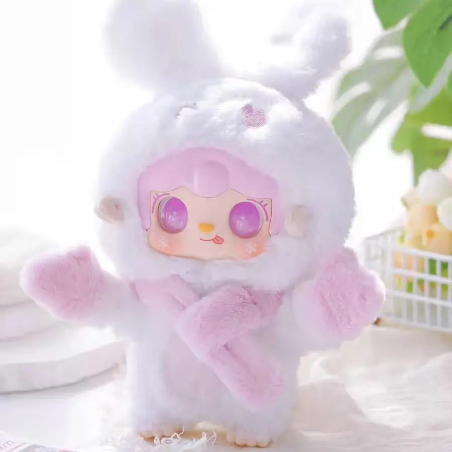 【Clearance】Yooki Three Generations Warm Bunny Plush Series Blind Box
