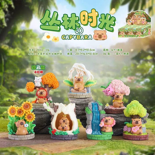 【Clearance】Capybara‘s Jungle Time series Blind Box