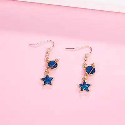 Fishhook Dangle Earrings-Blind Bags