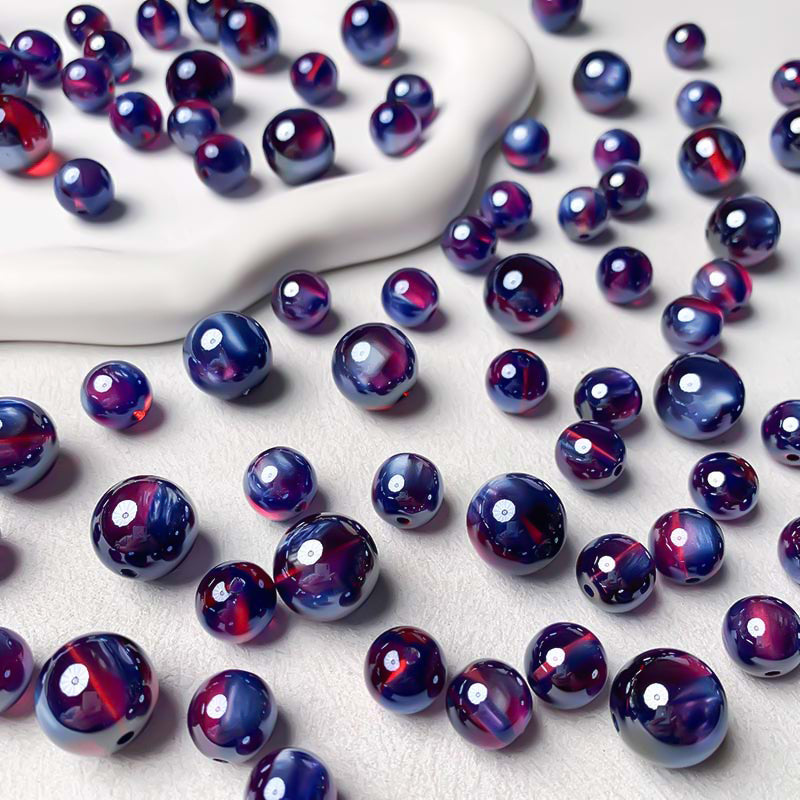 【Z123】Pair Matching Game - [ Galaxy Gaze] Optically Electroplated Resin Beads Blind Bags