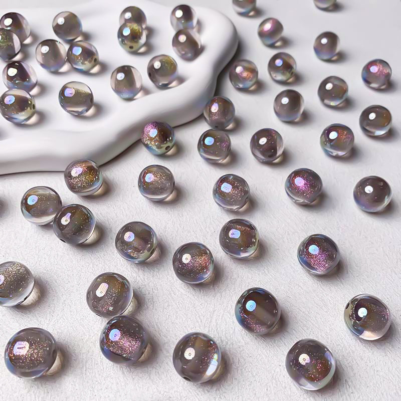 【Z123】Pair Matching Game - [ Galaxy Gaze] Optically Electroplated Resin Beads Blind Bags