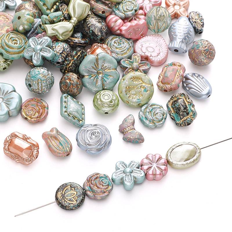【Z155】[PMG] Vintage Bohemian Style Acrylic Beads Blind Bags
