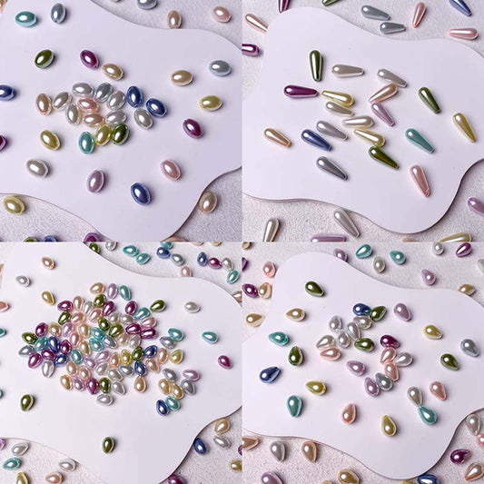 【Z169】[PMG] Glass Teardrop & Rice Pearl Beads Blind Bags