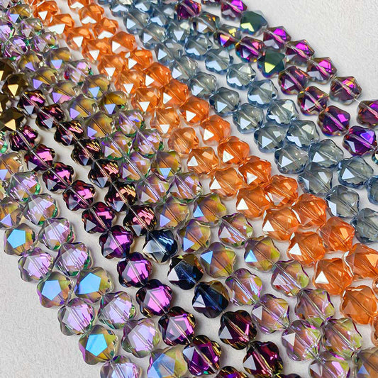 【Z186】[PMG]13mm-16mm Faceted Flower, Tilted Heart and Waterdrop Beads Blind Bags