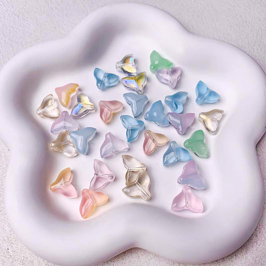 【Z127】Pair Matching Game -Jelly Glass Mermaid tail Beads Blind Bags