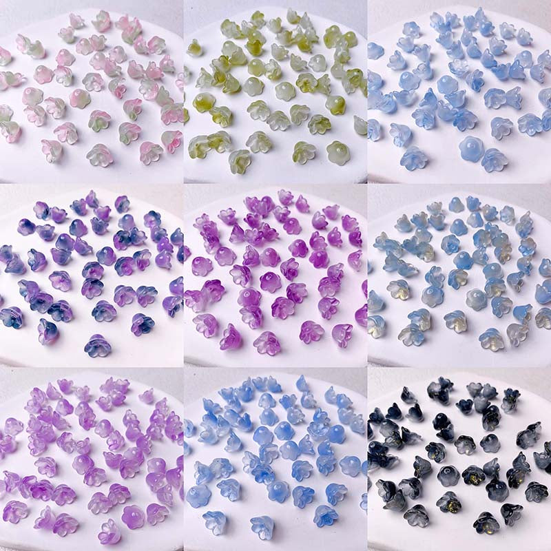 【Z214】[PMG]12mm Jelly Flower Beads Blind Bags