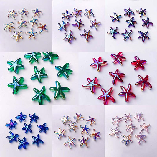 【Z227】[PMG]  Aura Starfish Acrylic Beads Blind Bags