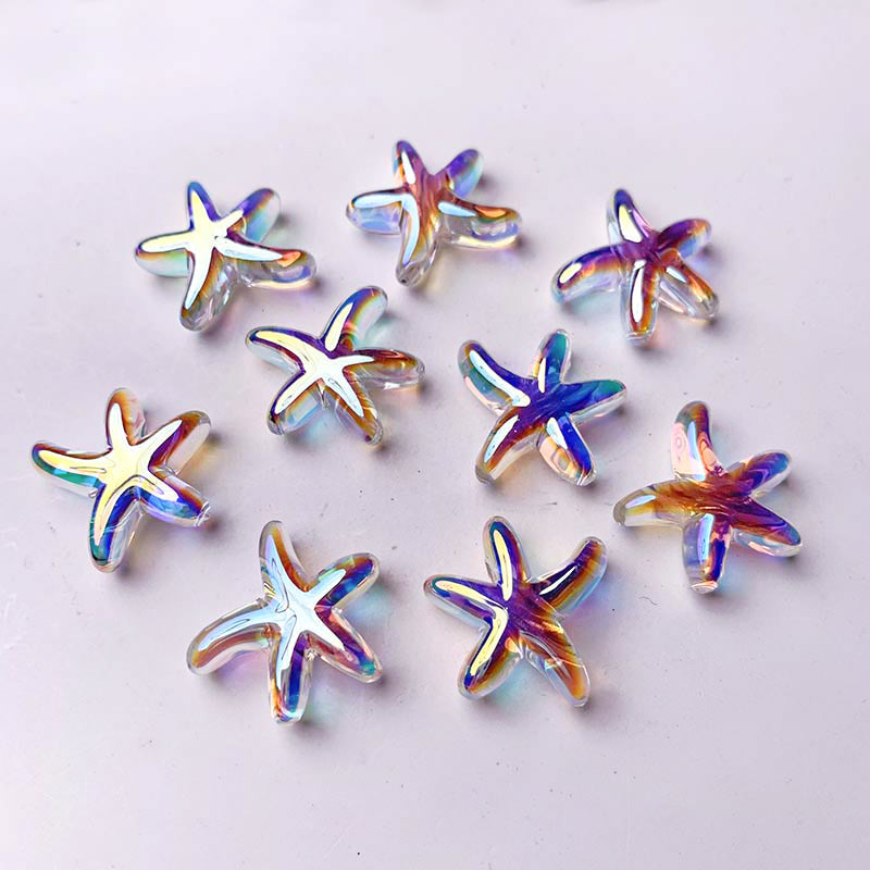 【Z227】[PMG]  Aura Starfish Acrylic Beads Blind Bags