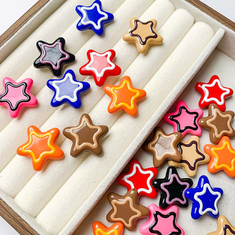 【Z252】[PMG] 17mm Acrylic Star Beads Blind Bags
