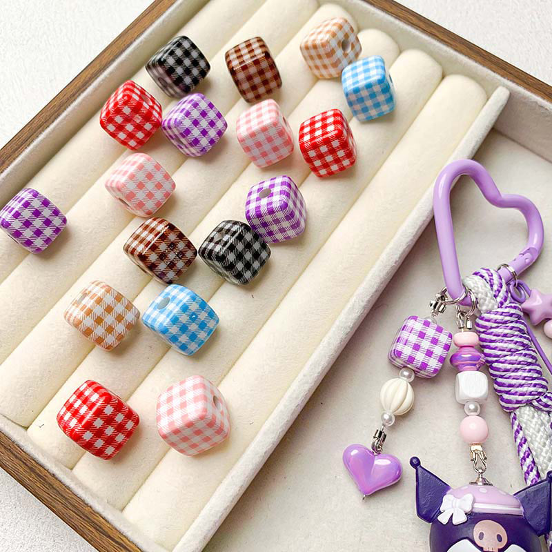 【Z239】[PMG] 14mm Acrylic Cube Beads Blind Bags