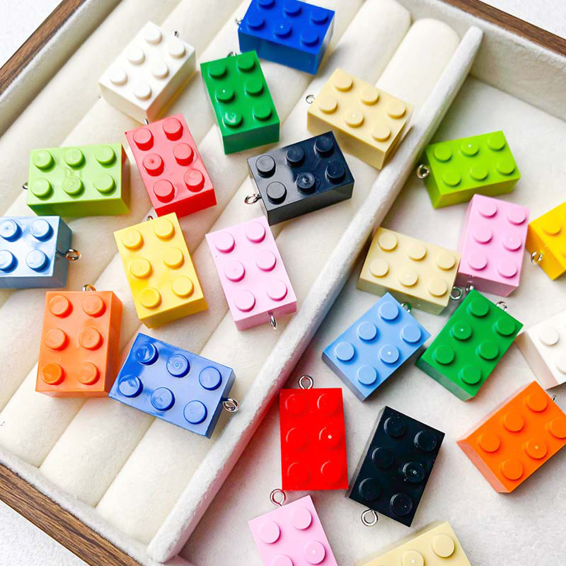【Z242】[PMG] Acrylic  Building Blocks Charm Blind Bags