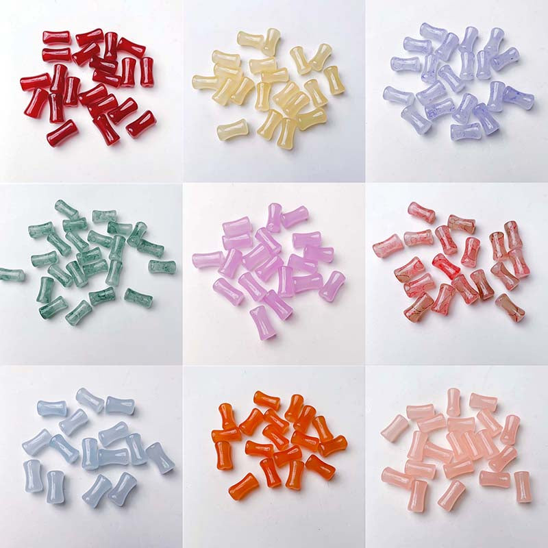 【Z235】[PMG] Glass Bamboo Beads Blind Bags