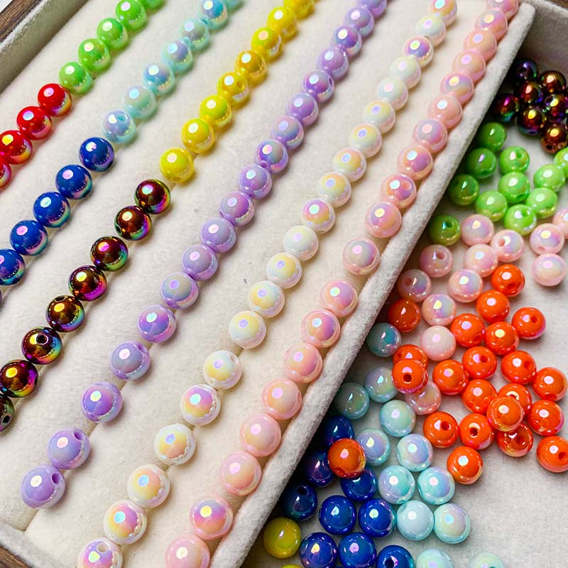 【Z248】[PMG] 8/10mm Aura Acrylic Beads Blind Bags