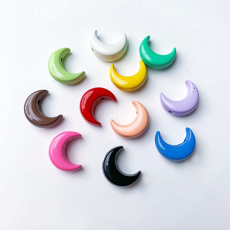 Last【Z250】[PMG] Alloy Crescent Moon Beads Blind Bags