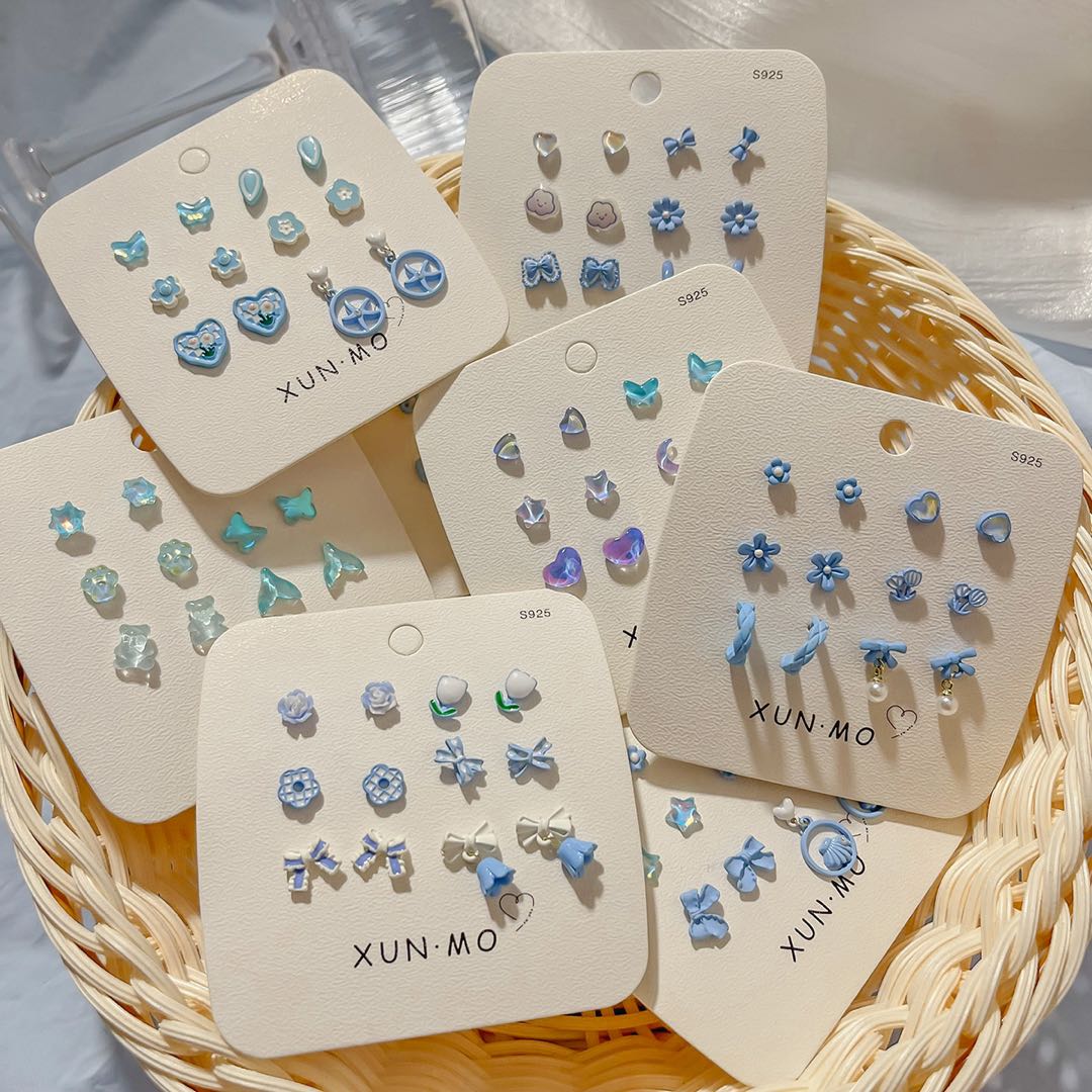 Blue Series Earring Set