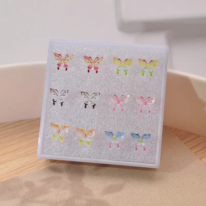 Dainty Studs Earrings-Blind Bag（Plsatic Posts）