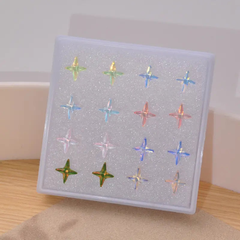 Dainty Studs Earrings-Blind Bag（Plsatic Posts）