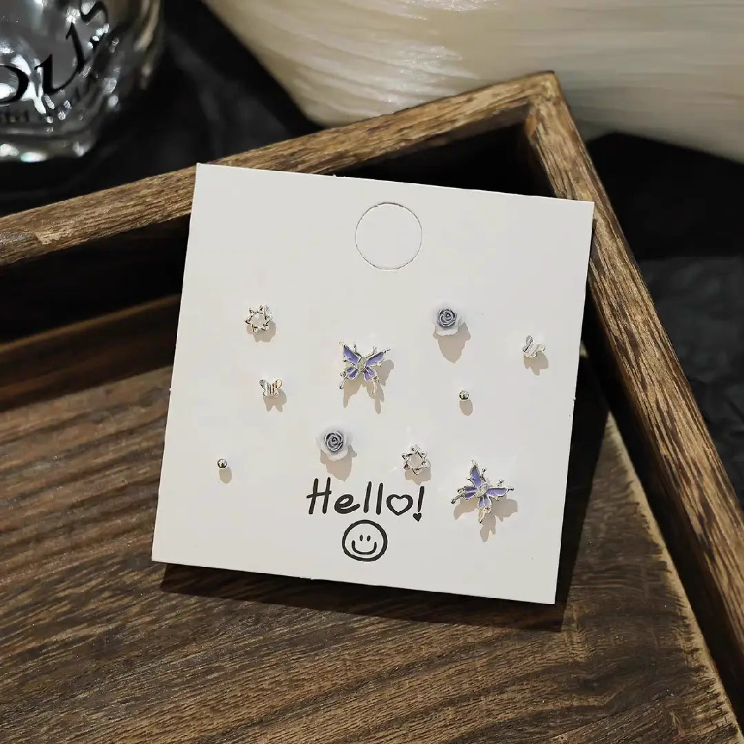 Blue Series Earring Set