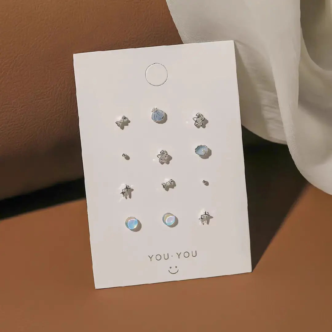 Blue Series Earring Set