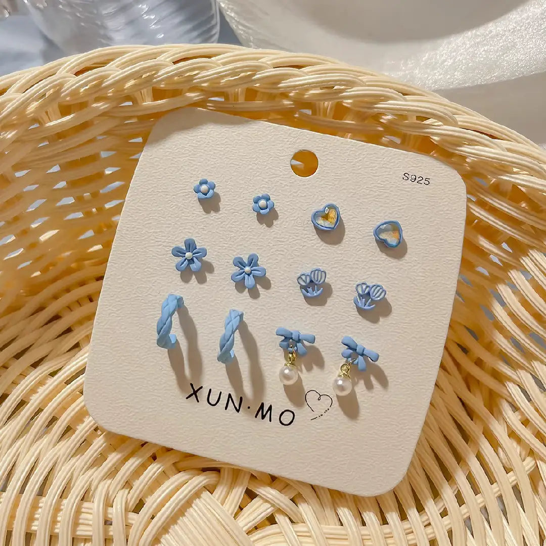 Blue Series Earring Set