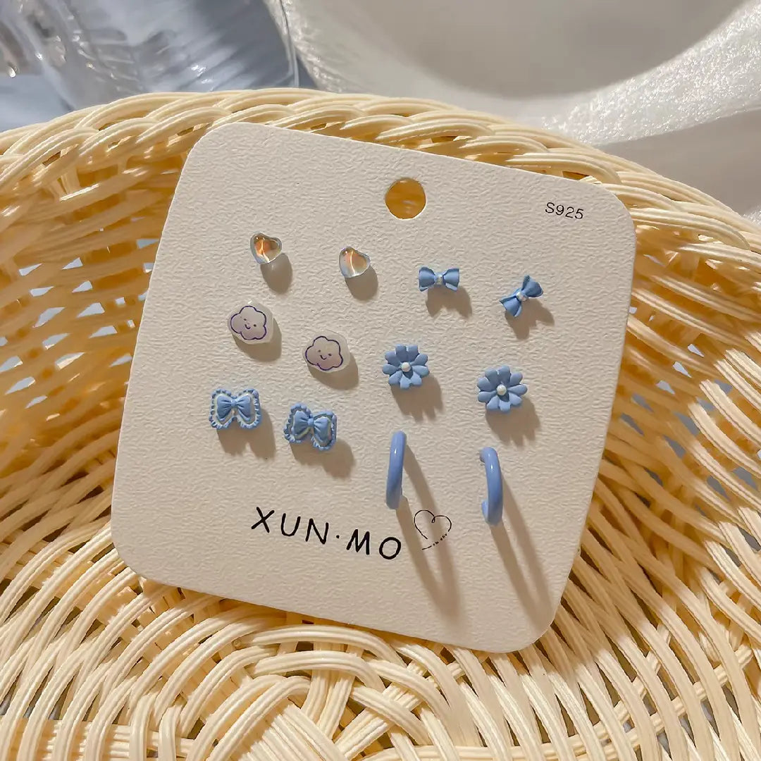 Blue Series Earring Set