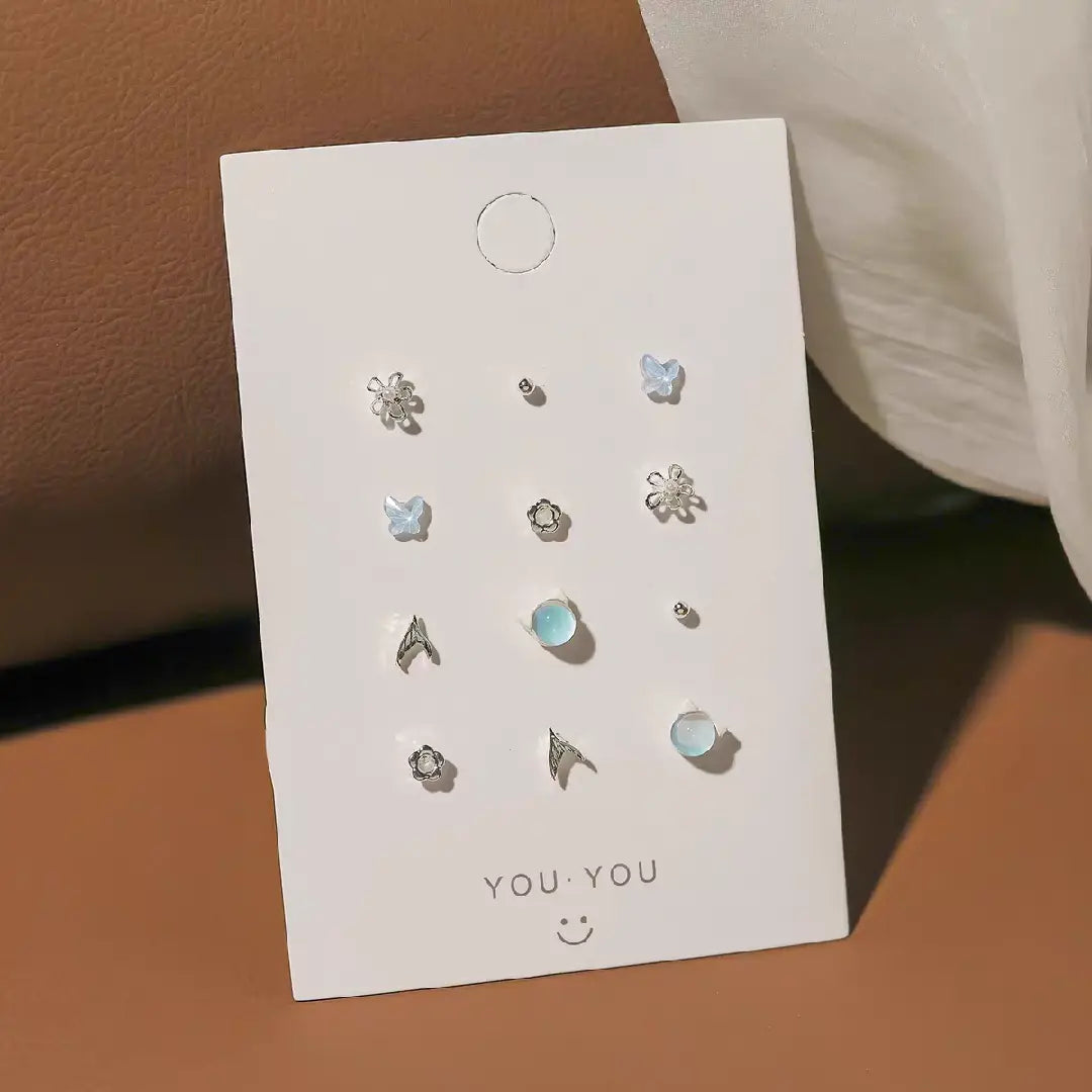 Blue Series Earring Set