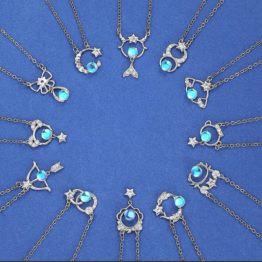 The Twelve Zodiac Signs Necklace