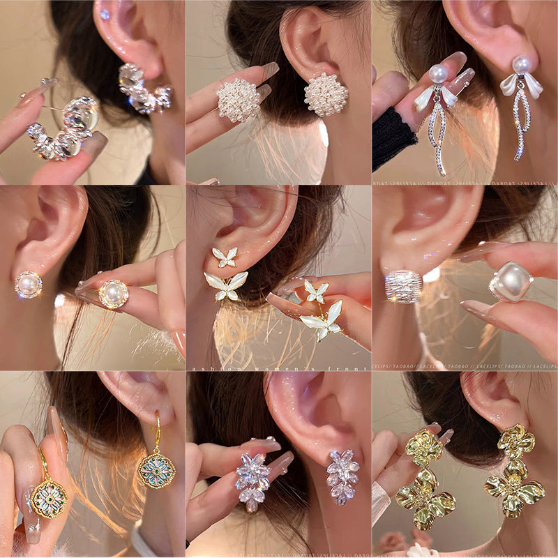 Shiny Dangle and Studs Earrings - Blind Bag