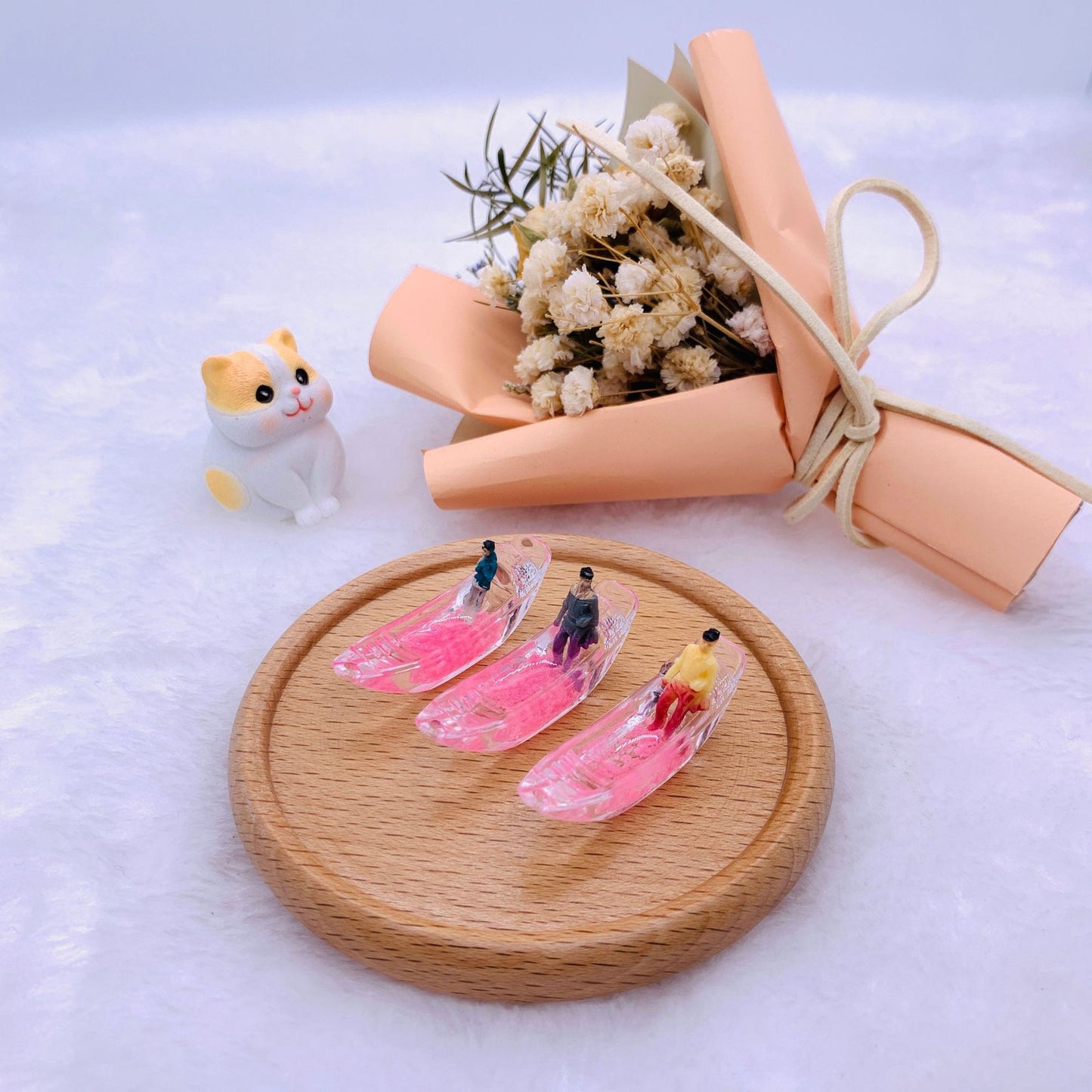 【A142】Luminous Boat and Boatman-Blind Bag Series