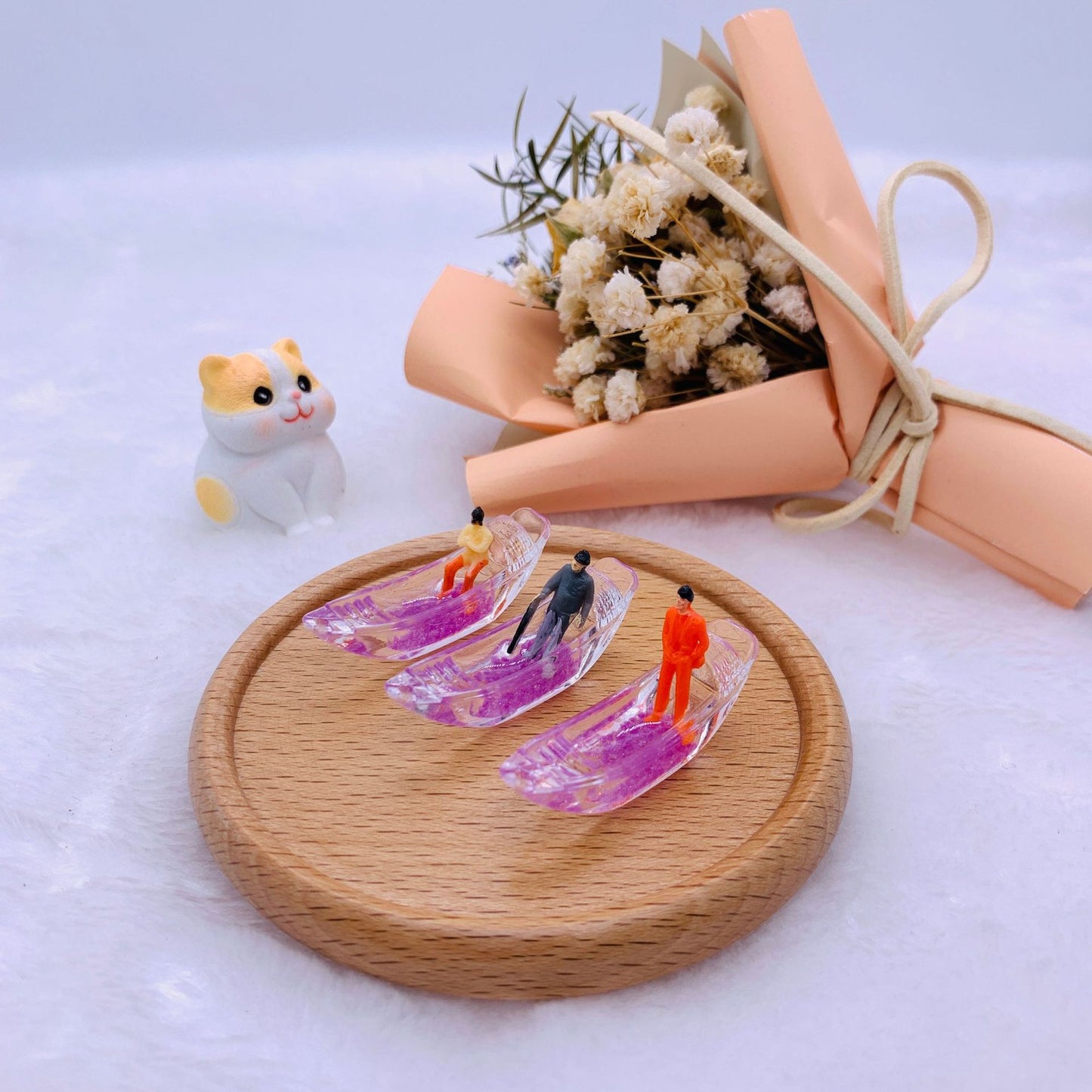 【A142】Luminous Boat and Boatman-Blind Bag Series