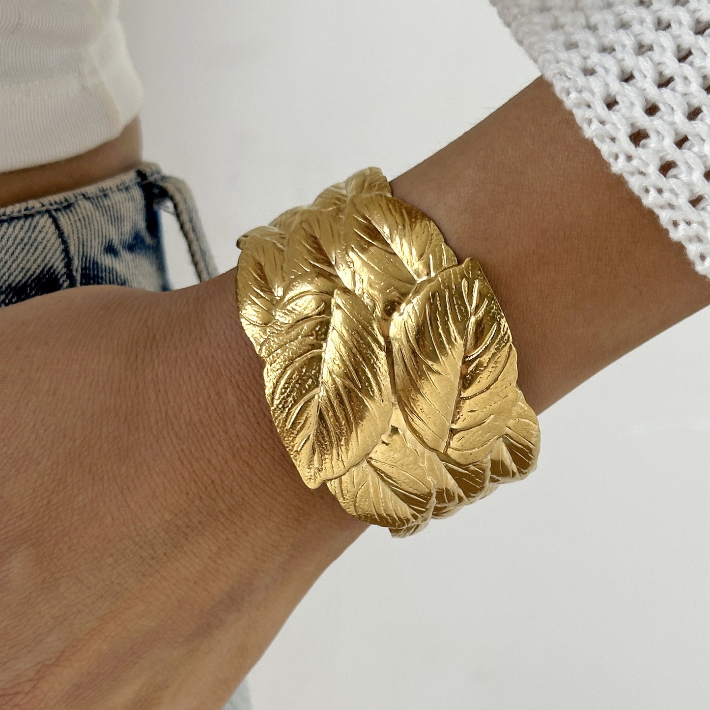 Gold Gleam Open Bangles - Blind Bag