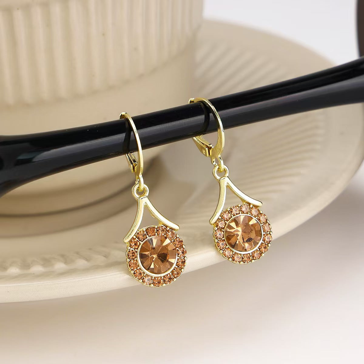 Shiny Hoop Dangle Earrings - Blind Bags