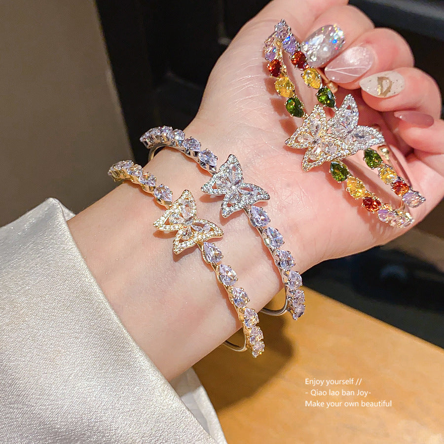 Gold and Sliver Gleam Open Bangles - Blind Bag