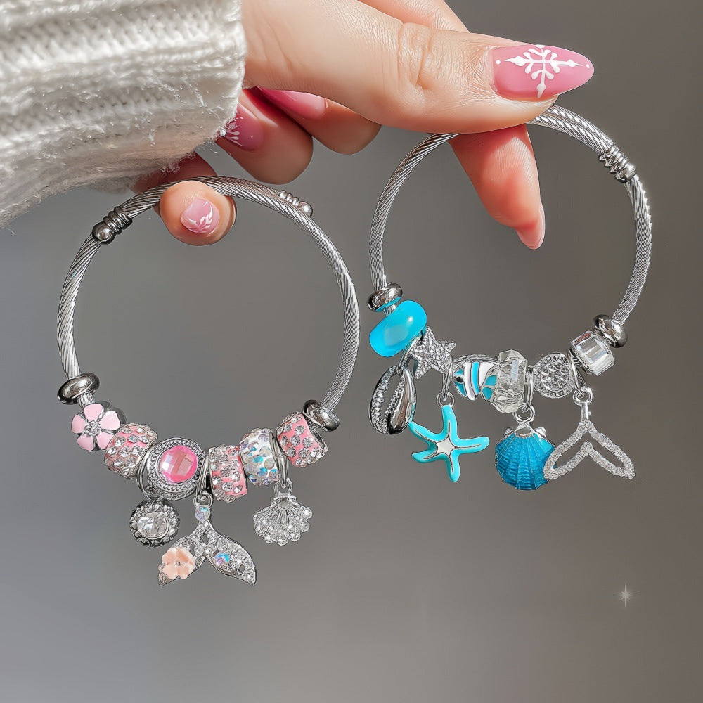 Pand0ra Bead Gleam Open Bangles - Blind Bag